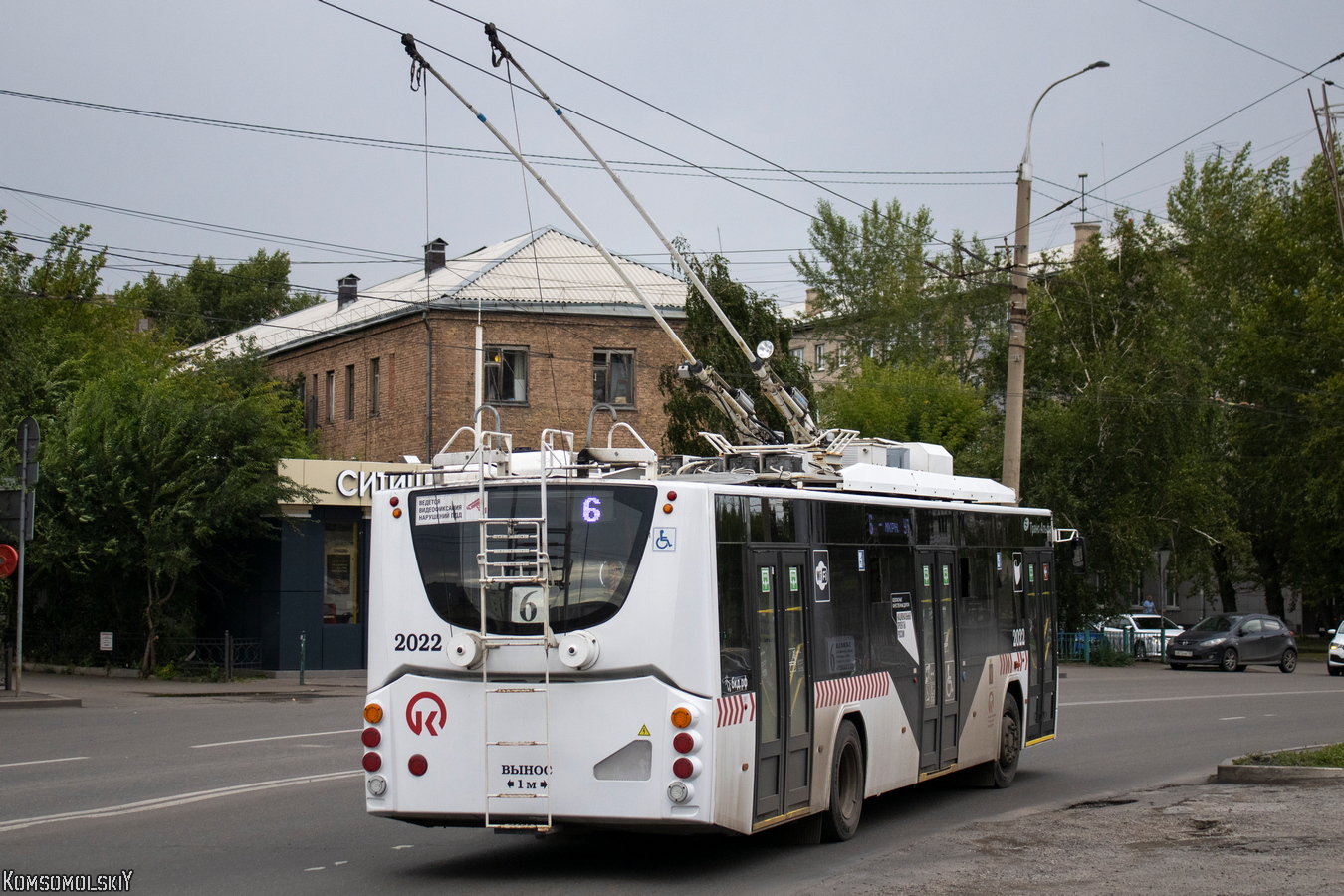 Красноярск, ВМЗ-5298.01 «Авангард» № 2022