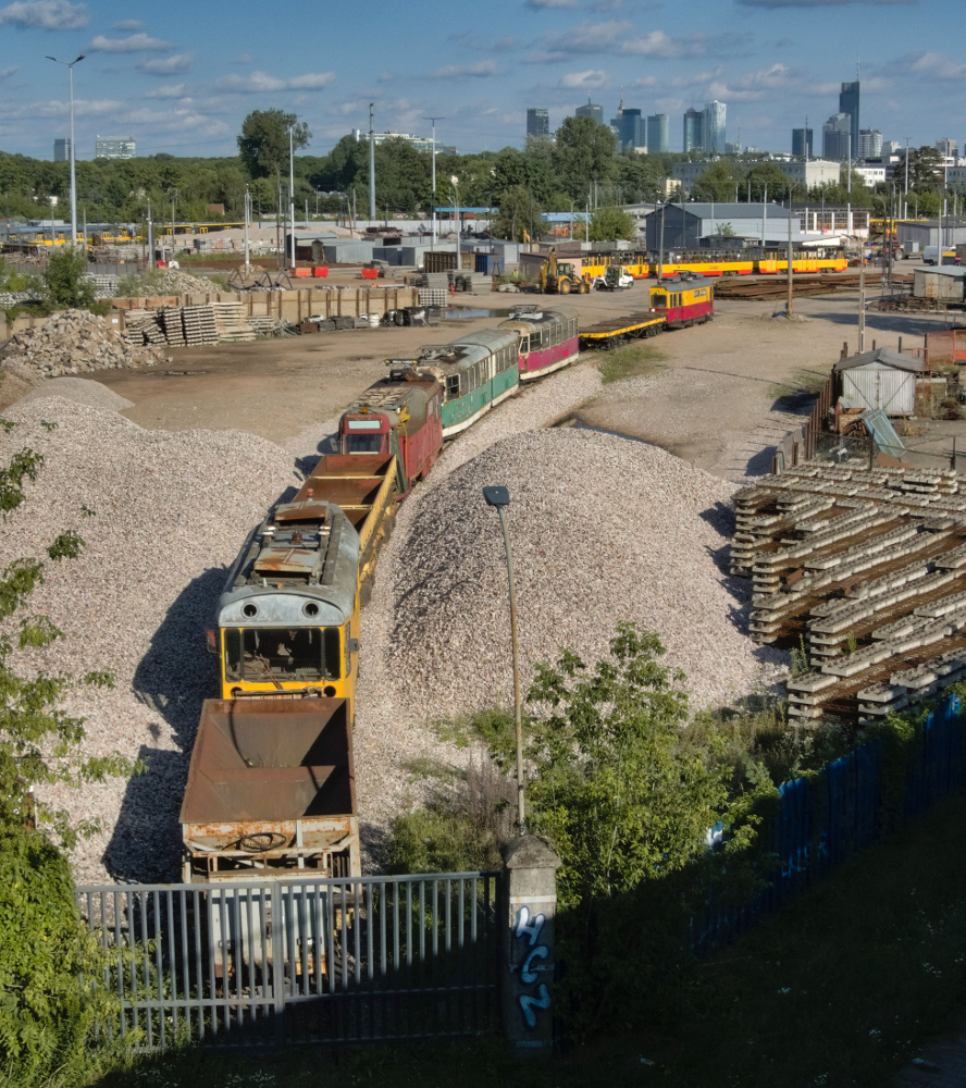 Варшава, Двухосный прицепной вагон № P12