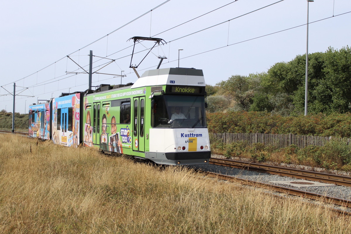 Tram du Littoral, BN/ACEC type 6000 8-axle N°. 6001