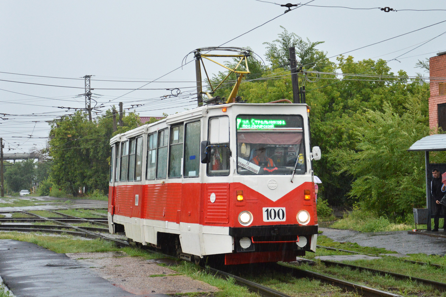 Омск, 71-605 (КТМ-5М3) № 100