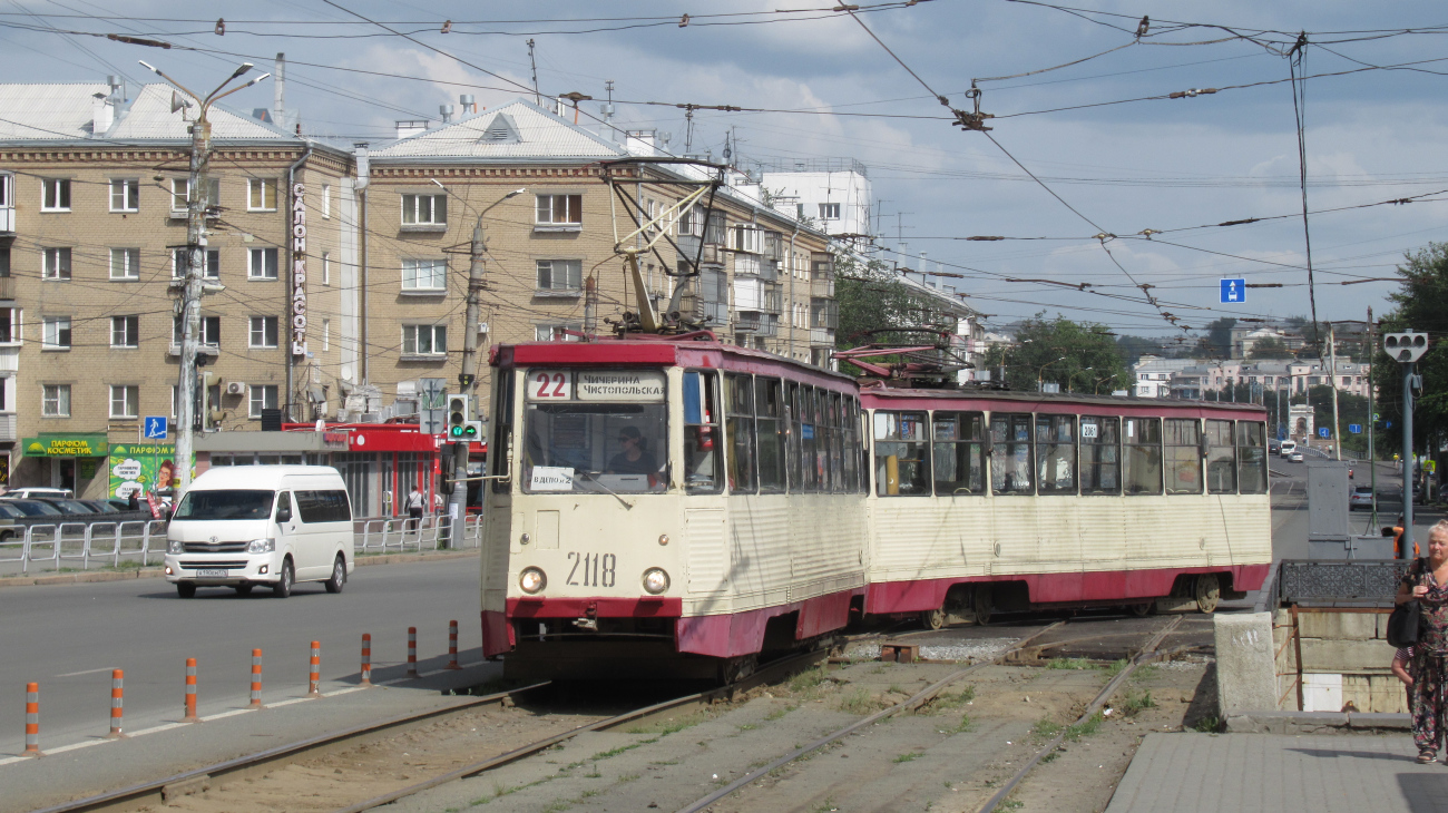 Челябинск, 71-605 (КТМ-5М3) № 2118
