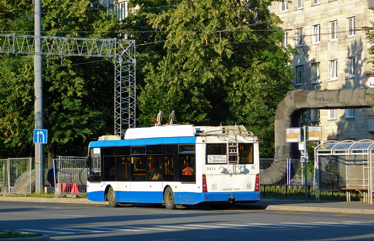 Санкт-Петербург, Тролза-5265.00 «Мегаполис» № 2512