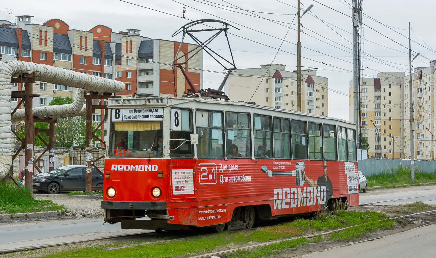 Саратов, 71-605 (КТМ-5М3) № 2210