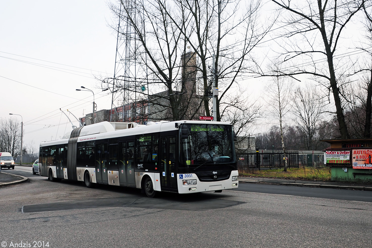 Острава, SOR TNB 18 № 3951 Острава, SOR TNB 18 № 3951