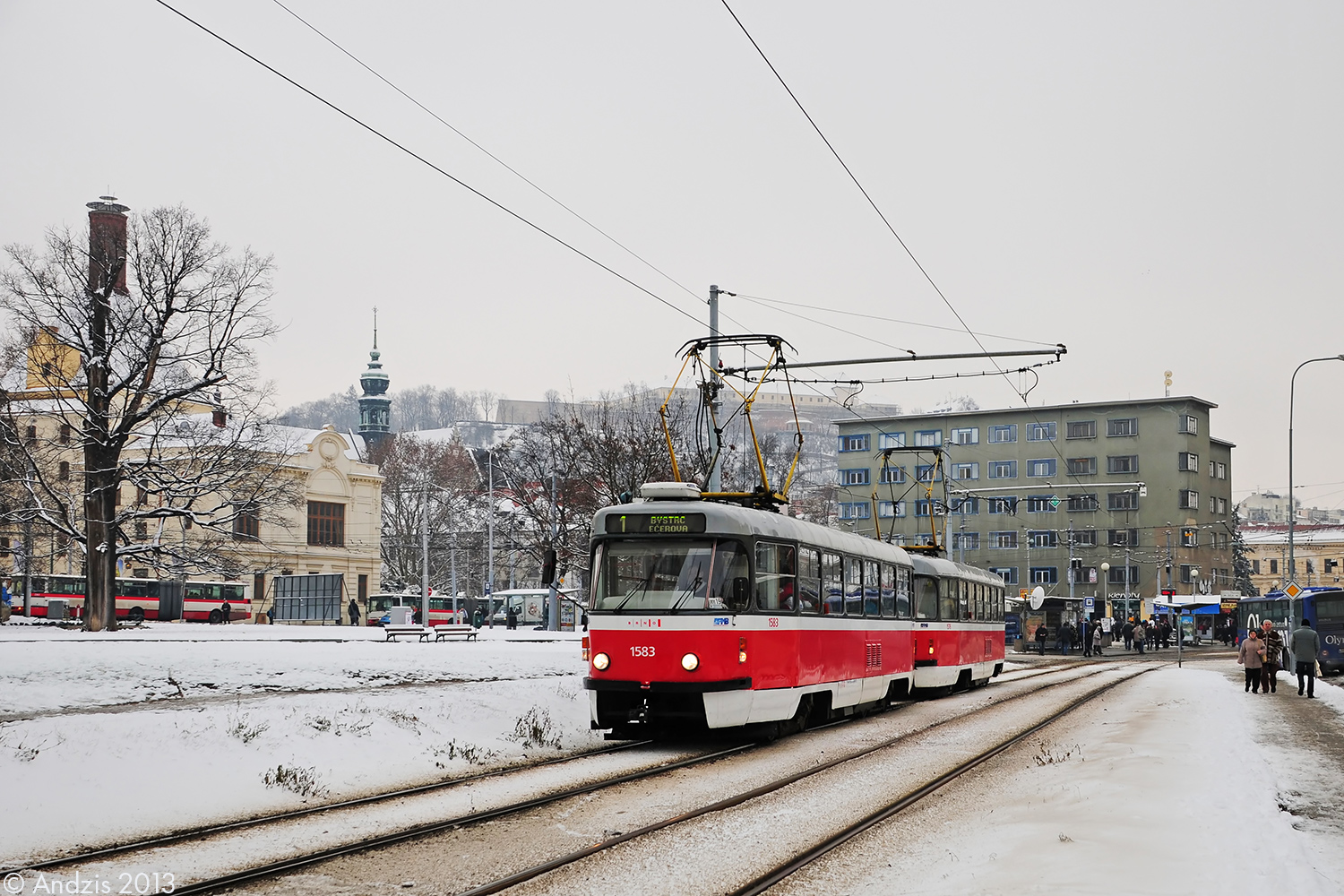 Брно, Tatra T3P № 1583