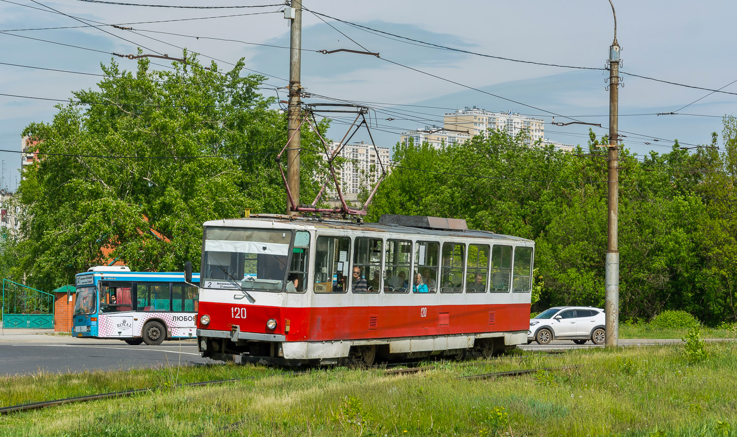 Липецк, Tatra T6B5SU № 120