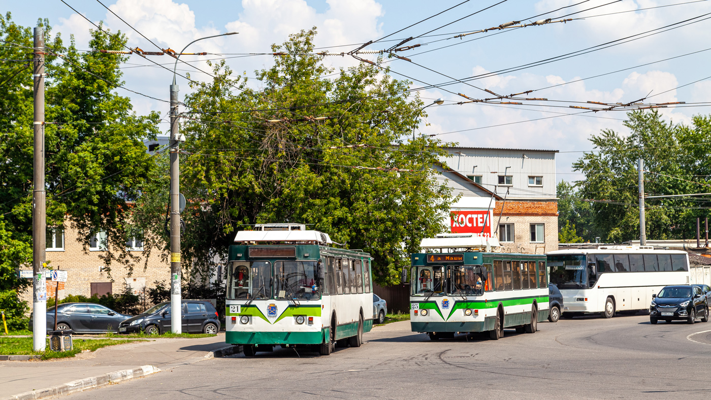 Подольск, ЗиУ-682 КР Иваново № 21; Подольск, ЗиУ-682 КР Иваново № 25