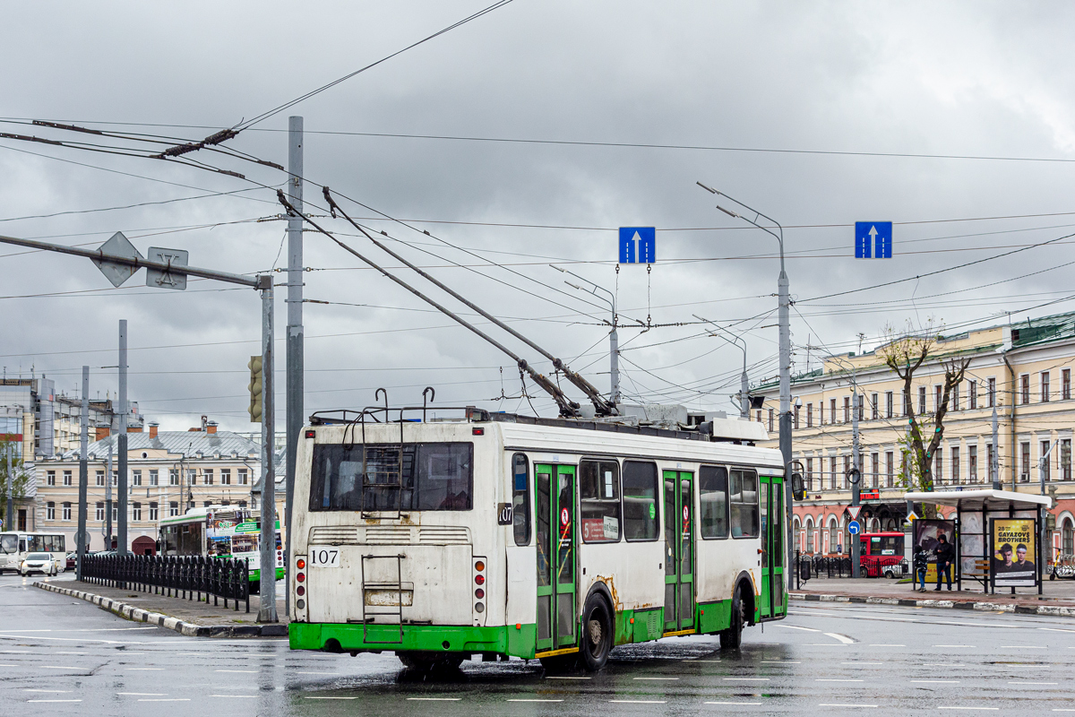 Ярославль, ЛиАЗ-5280 (ВЗТМ) № 107
