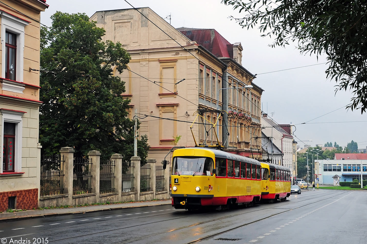 Мост ― Литвинов, Tatra T3M.3 № 222 Мост ― Литвинов, Tatra T3M.3 № 222