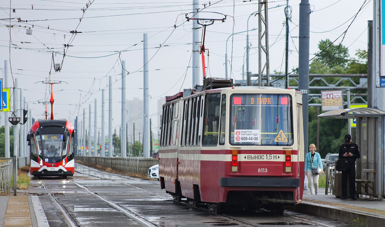 Санкт-Петербург, ЛВС-86К № 8113