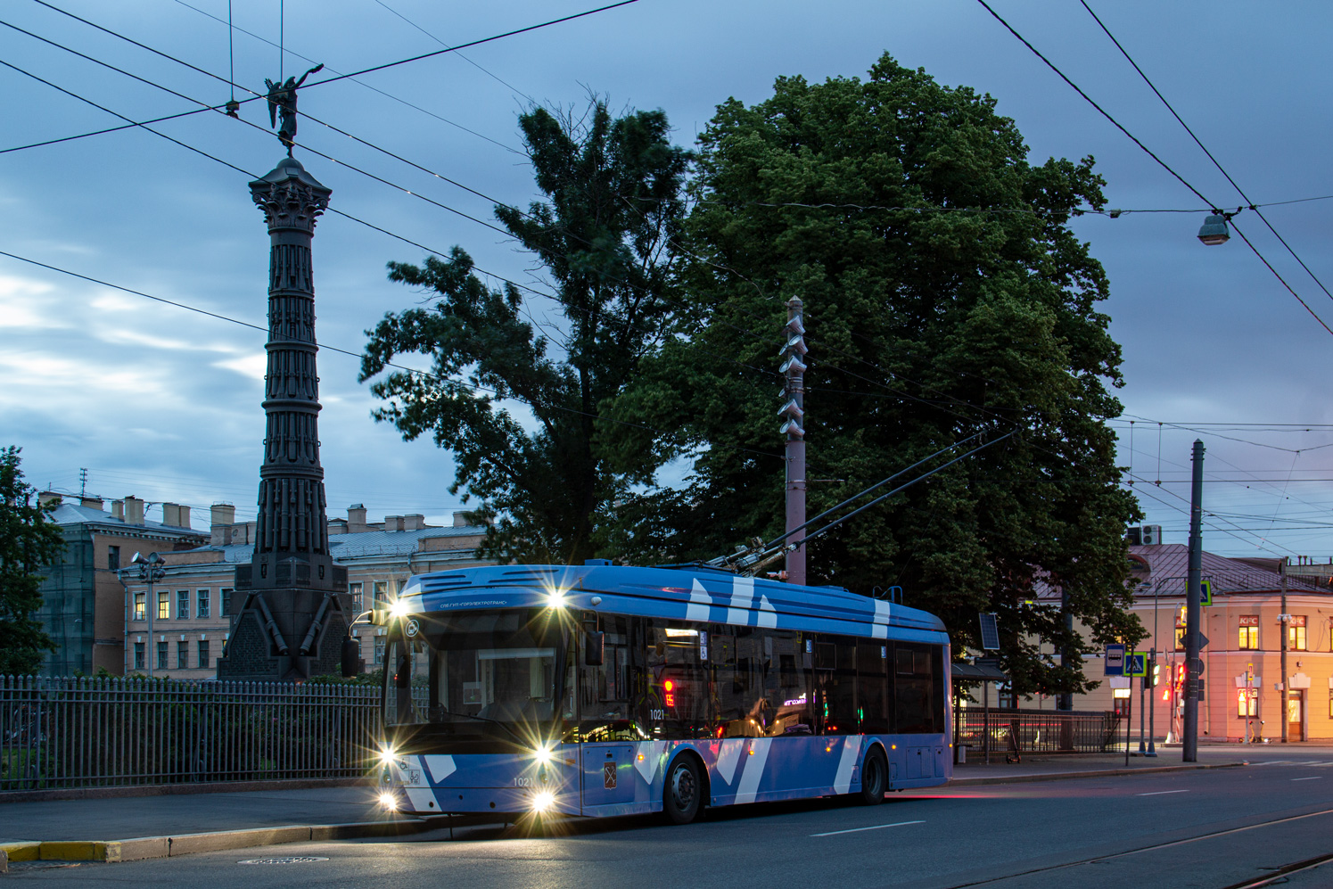 Санкт-Петербург, Тролза-5265.08 «Мегаполис» № 1021