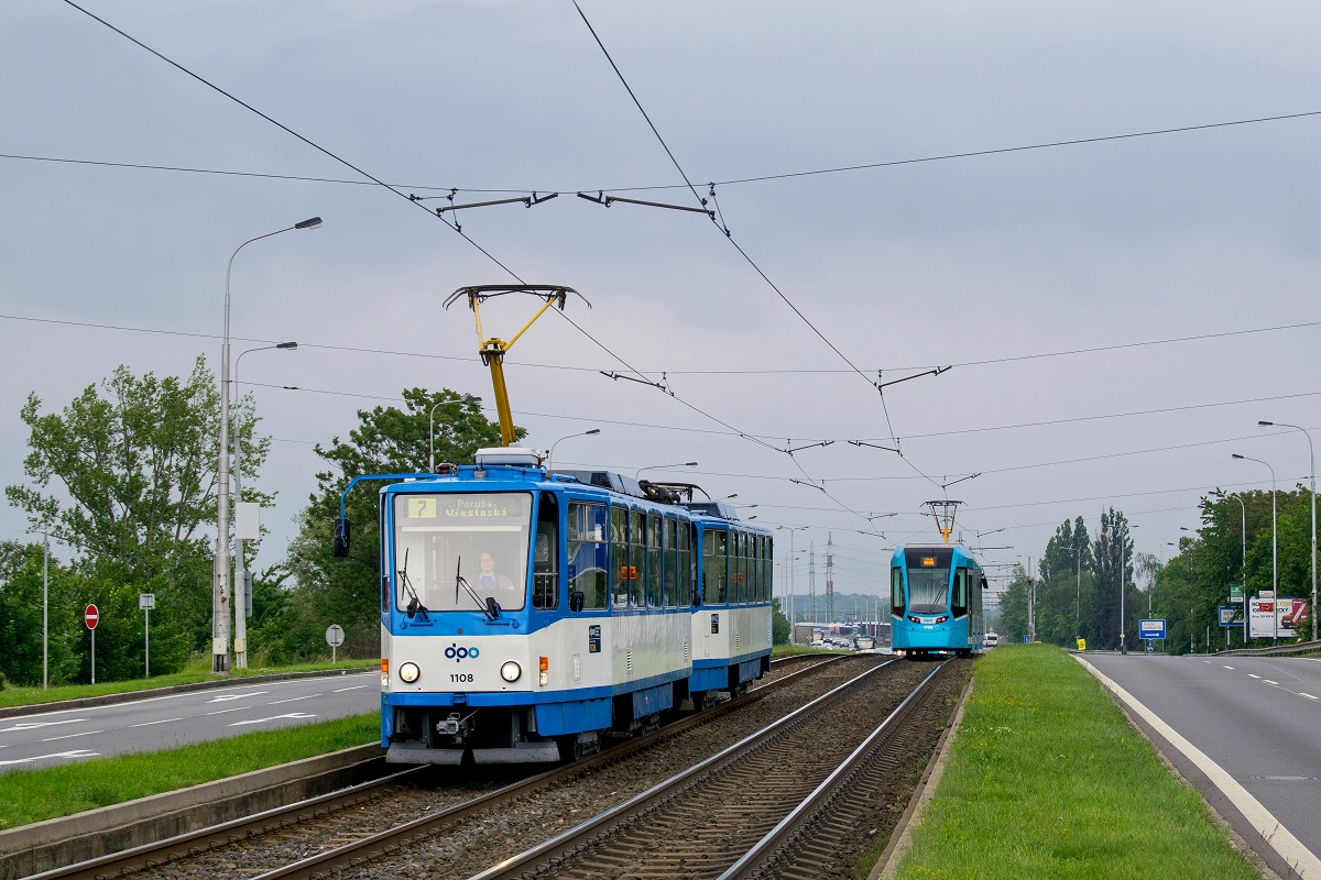 Острава, Tatra T6A5 № 1108