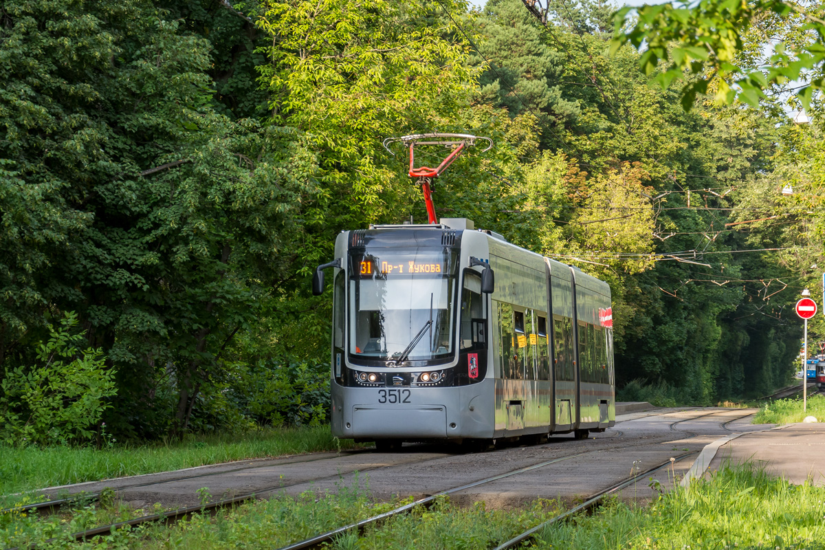 Москва, 71-414 (Pesa Fokstrot) № 3512