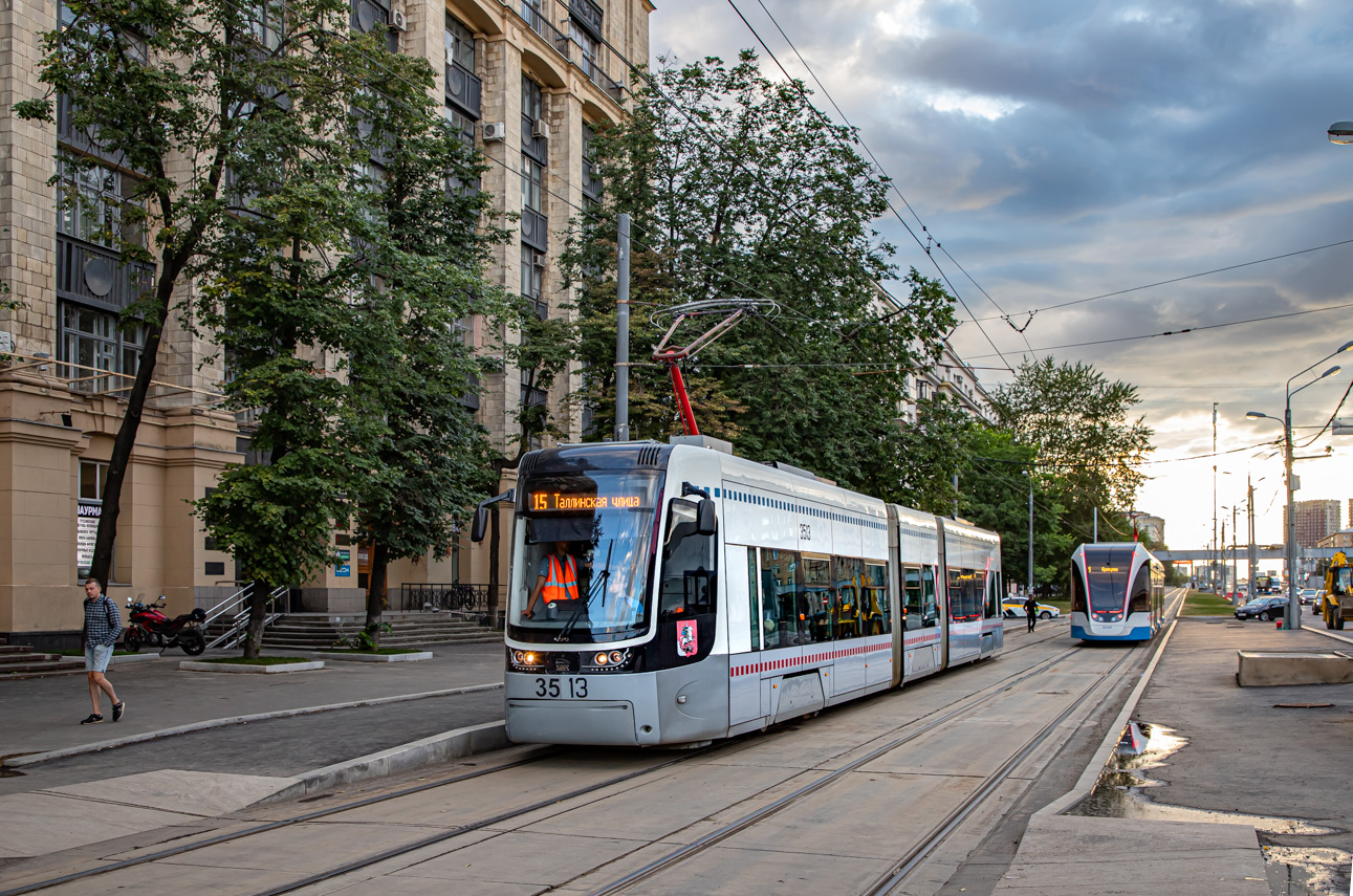 Москва, 71-414 (Pesa Fokstrot) № 3513