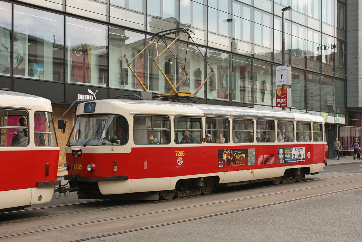 Прага, Tatra T3SUCS № 7285