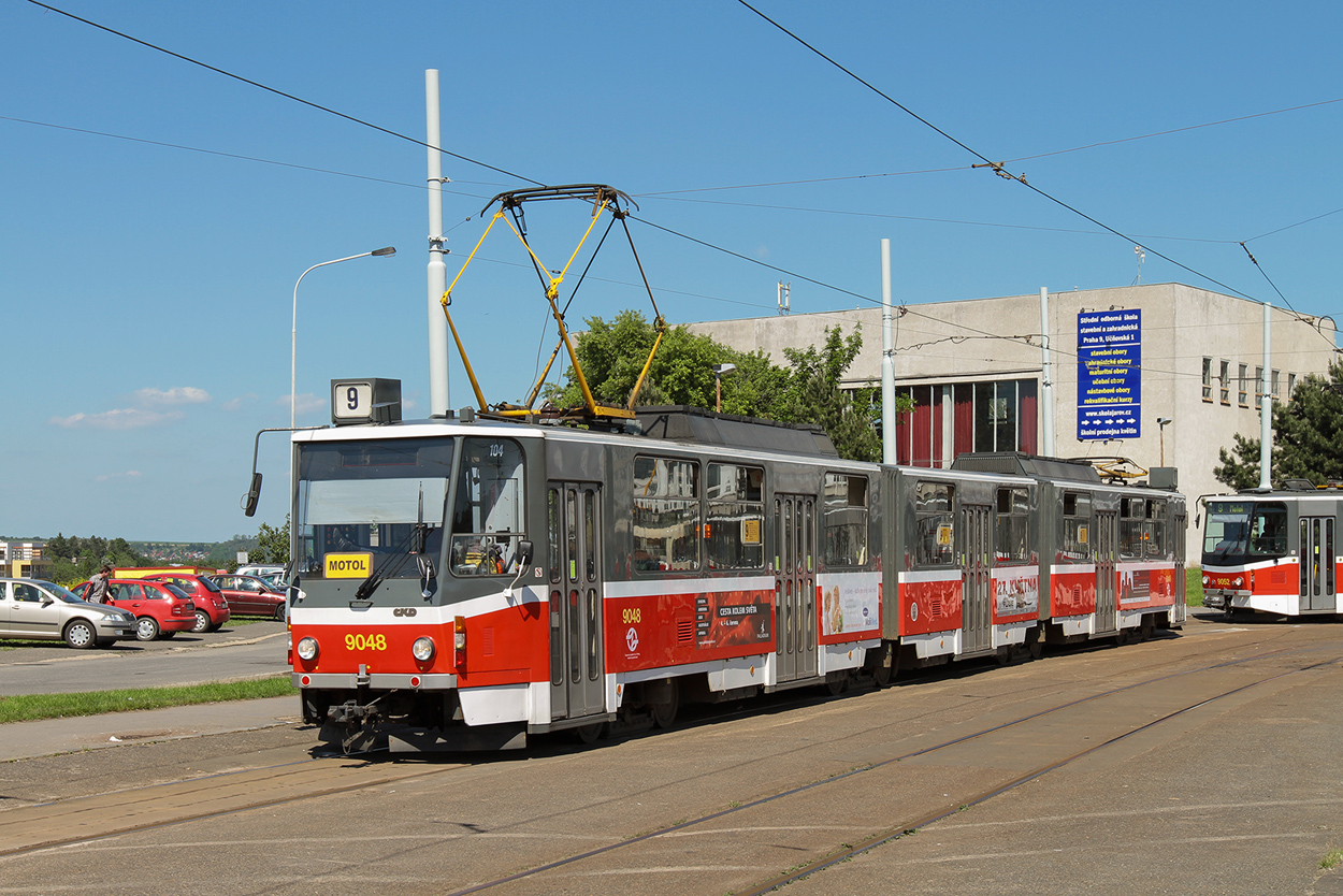 Прага, Tatra KT8D5 № 9048