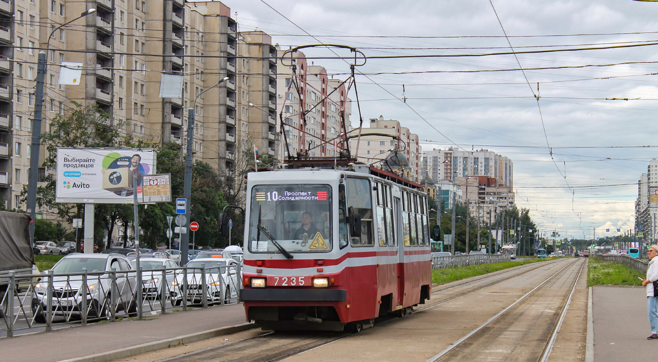 Санкт-Петербург, ТС-77 № 7235