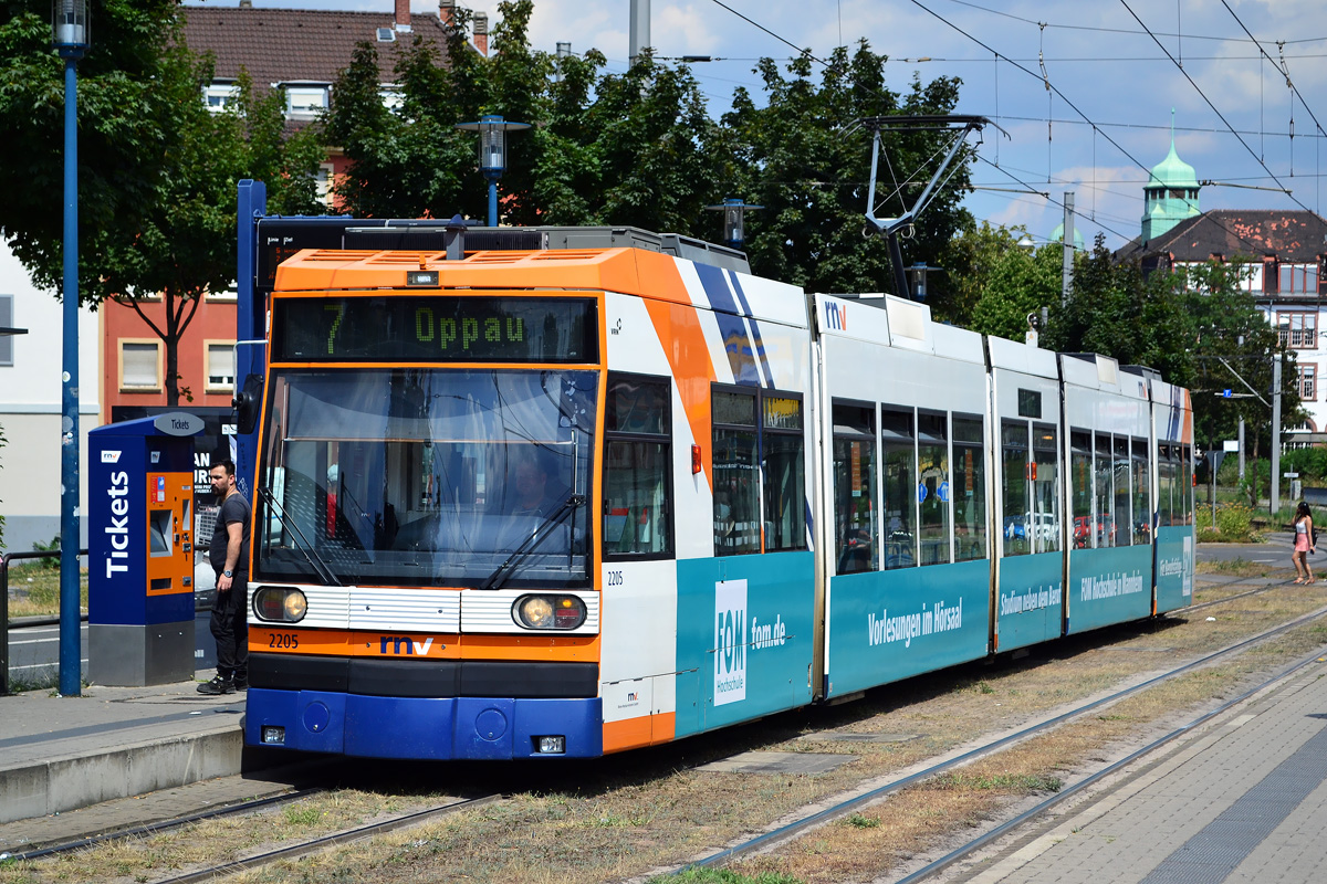 Рейн-Неккар, Duewag 6MGT № 2205