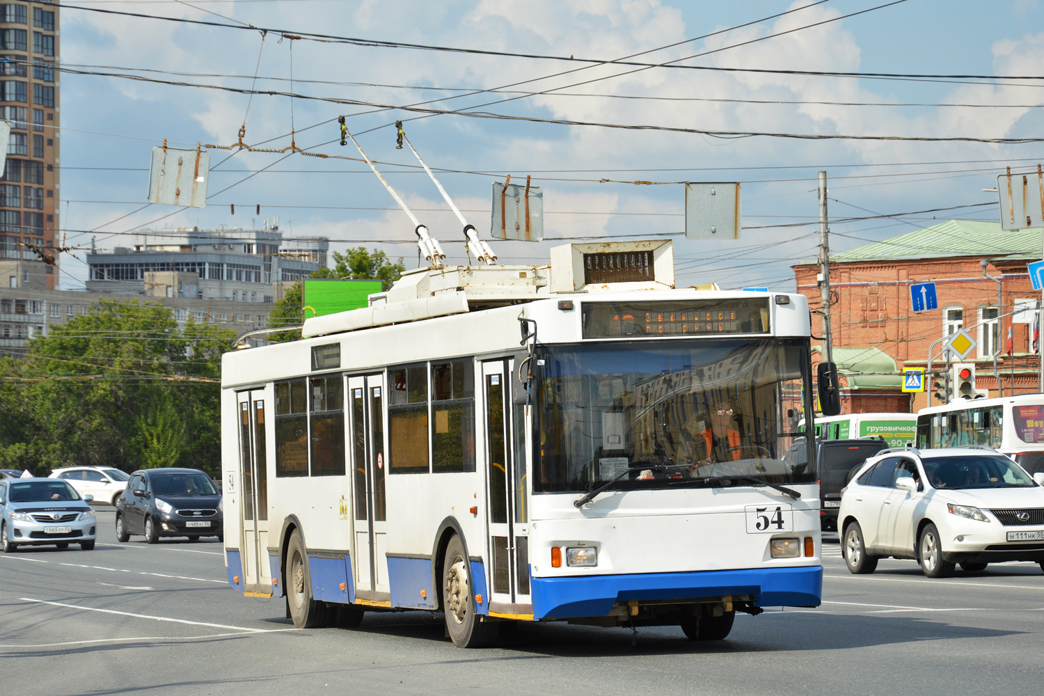 Омск, Тролза-5275.03 «Оптима» № 54