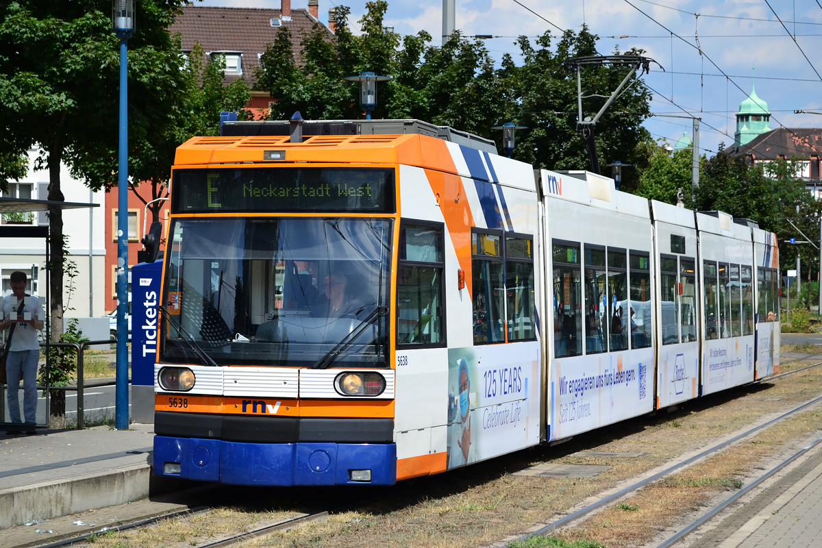 Rhein-Neckar, Duewag 6MGT № 5638
