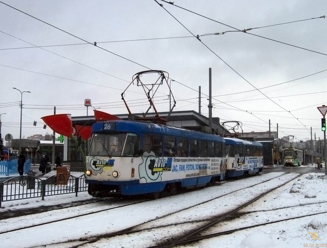 Харьков, Tatra T3M № 8023