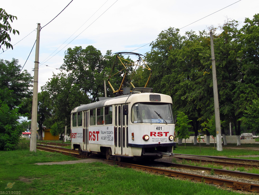Харьков, Tatra T3SUCS № 401
