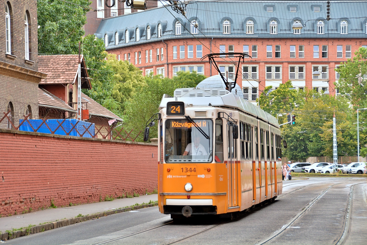 Будапешт, Ganz-Hunslet KCSV7 № 1344