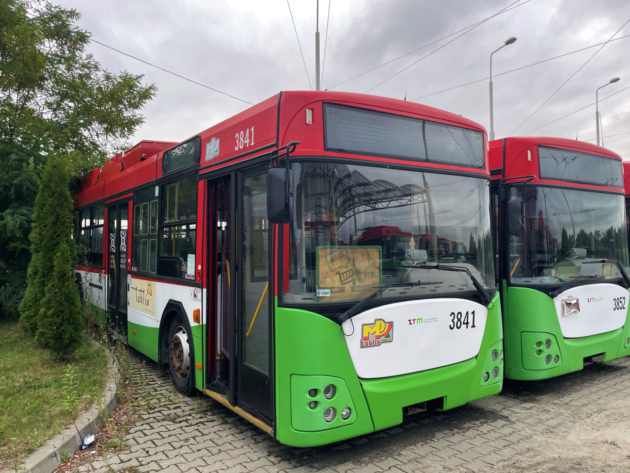 Lublin, SAM MPK Lublin II č. 3852; Lublin, SAM MPK Lublin II č. 3841