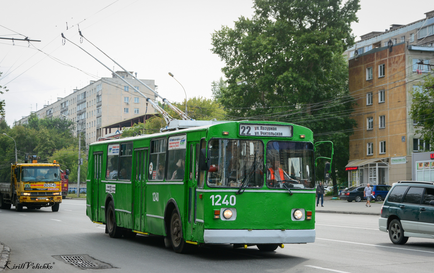 Новосибирск, ЗиУ-682В-013 [В0В] № 1240