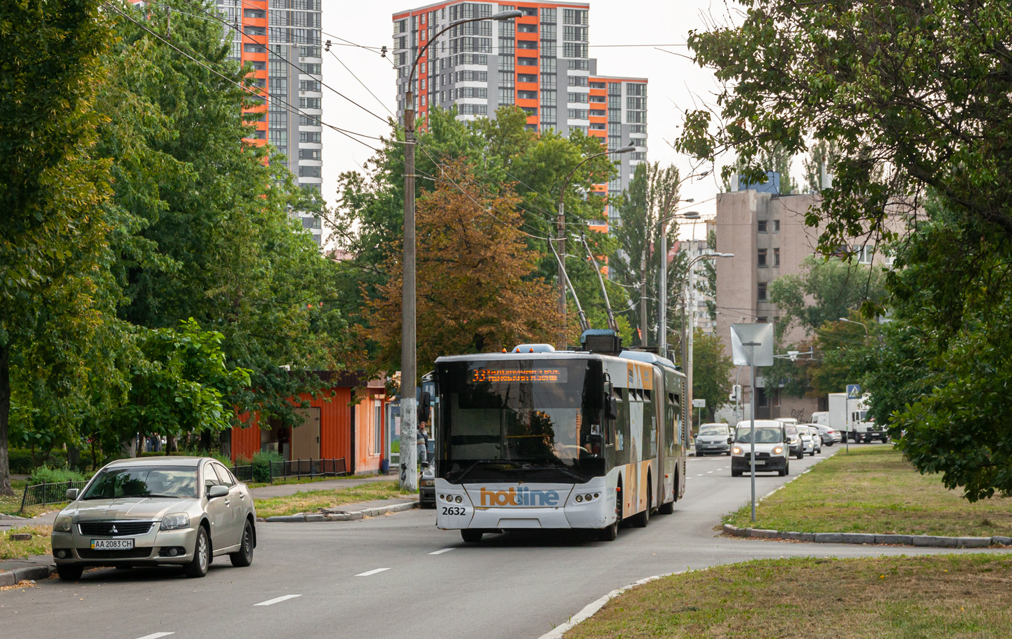 Киев, ЛАЗ E301D1 № 2632