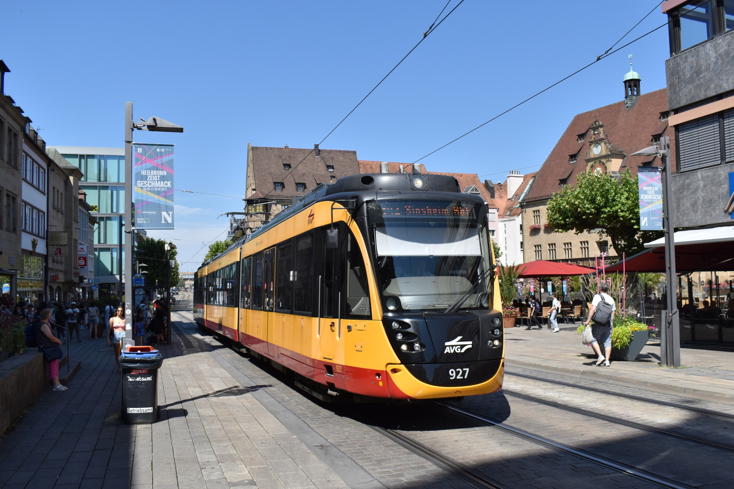Karlsruhe, Bombardier ET2010 № 927