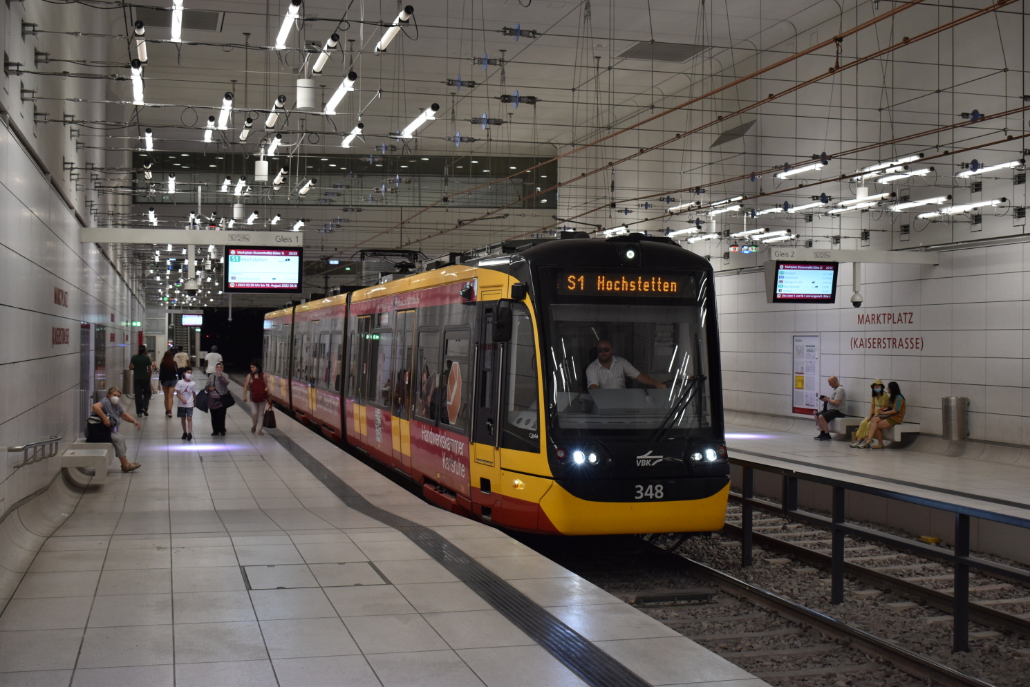 Карлсруэ, Vossloh NET 2012 № 348