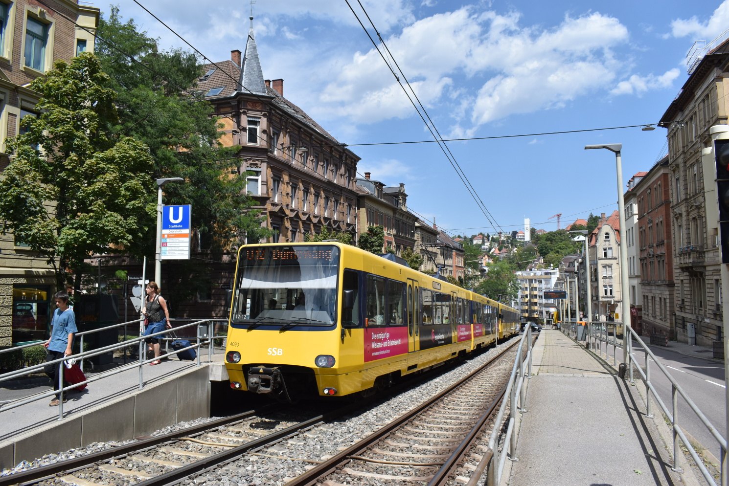 Штутгарт, Duewag DT8.S № 4093