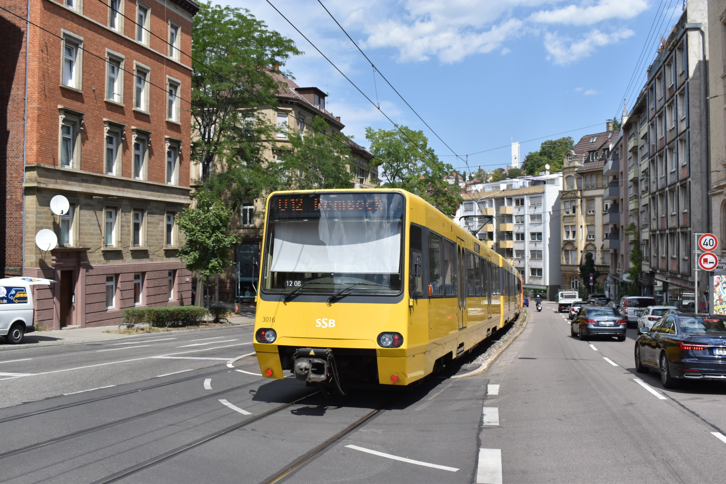 Штутгарт, Duewag DT8.4 № 3016