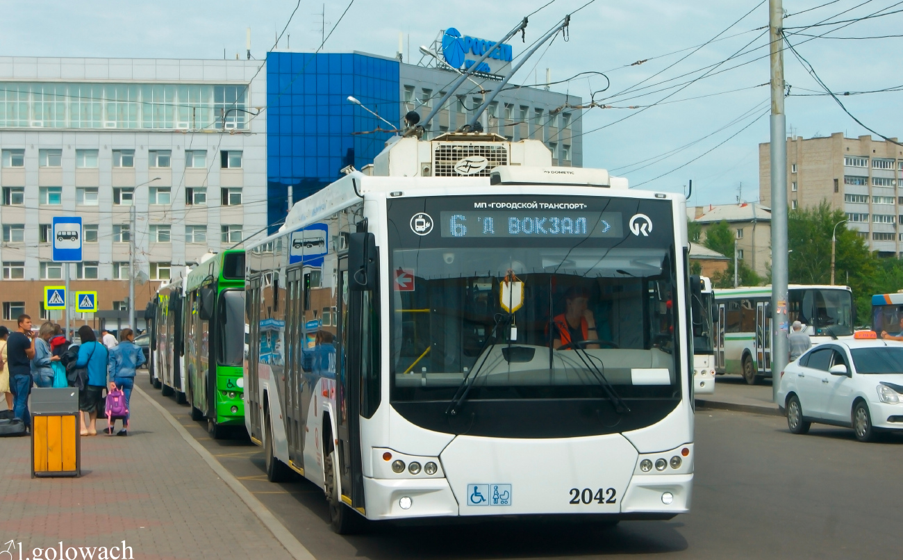 Красноярск, ВМЗ-5298.01 «Авангард» № 2042