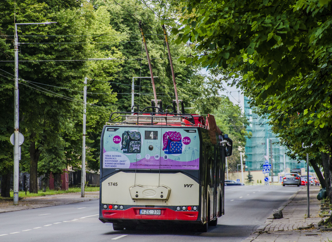 Vilna, Solaris Trollino IV 12 Škoda # 1745