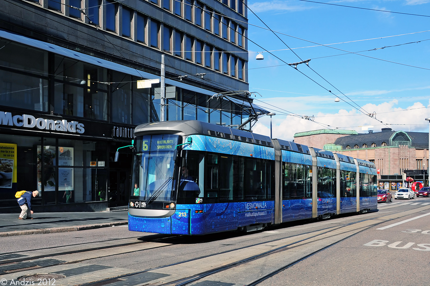 Helsinki — Espoo, Bombardier Variotram MLRV1 Nr. 213