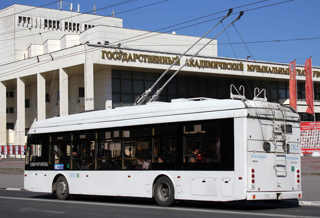 Krimmi trollid (Simferopol - Alušta - Jalta), Trolza-5265.03 “Megapolis” № 2822