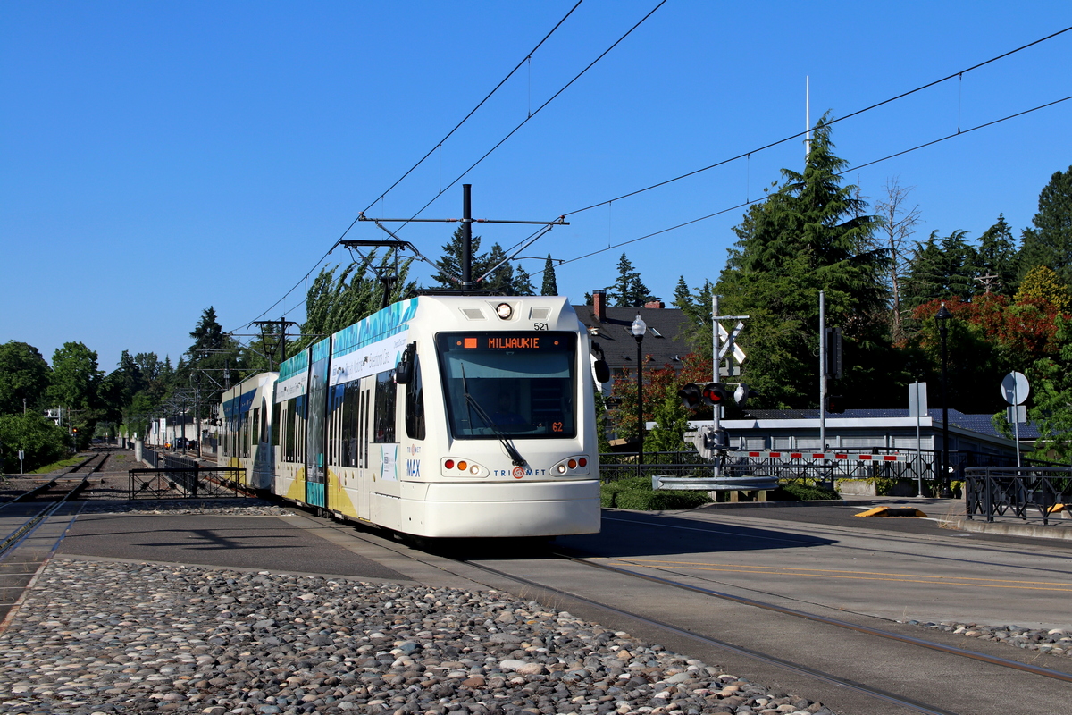 Portland, OR, Siemens S70 LRV # 521 Portland, OR, Siemens S70 LRV # 521