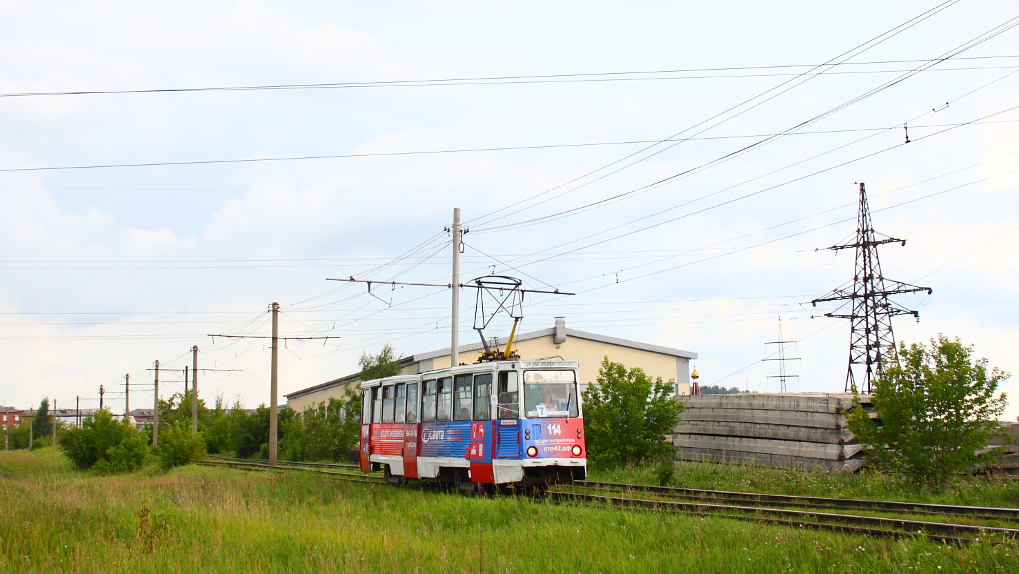 Прокопьевск, 71-605 (КТМ-5М3) № 114