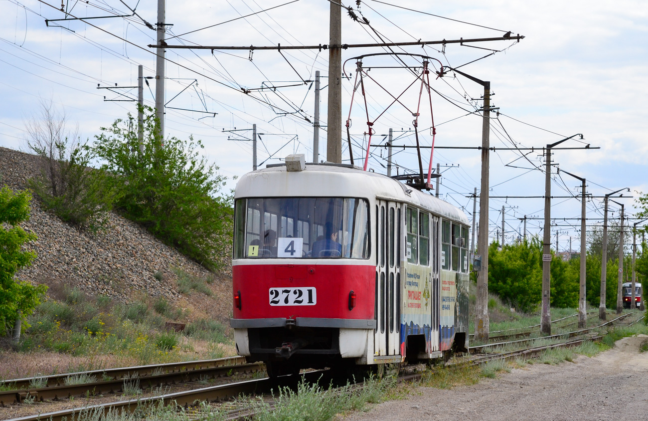 Volgográd, Tatra T3SU — 2721