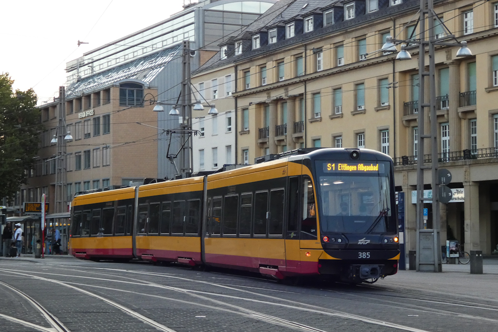 Карлсруэ, Vossloh NET 2012 № 385