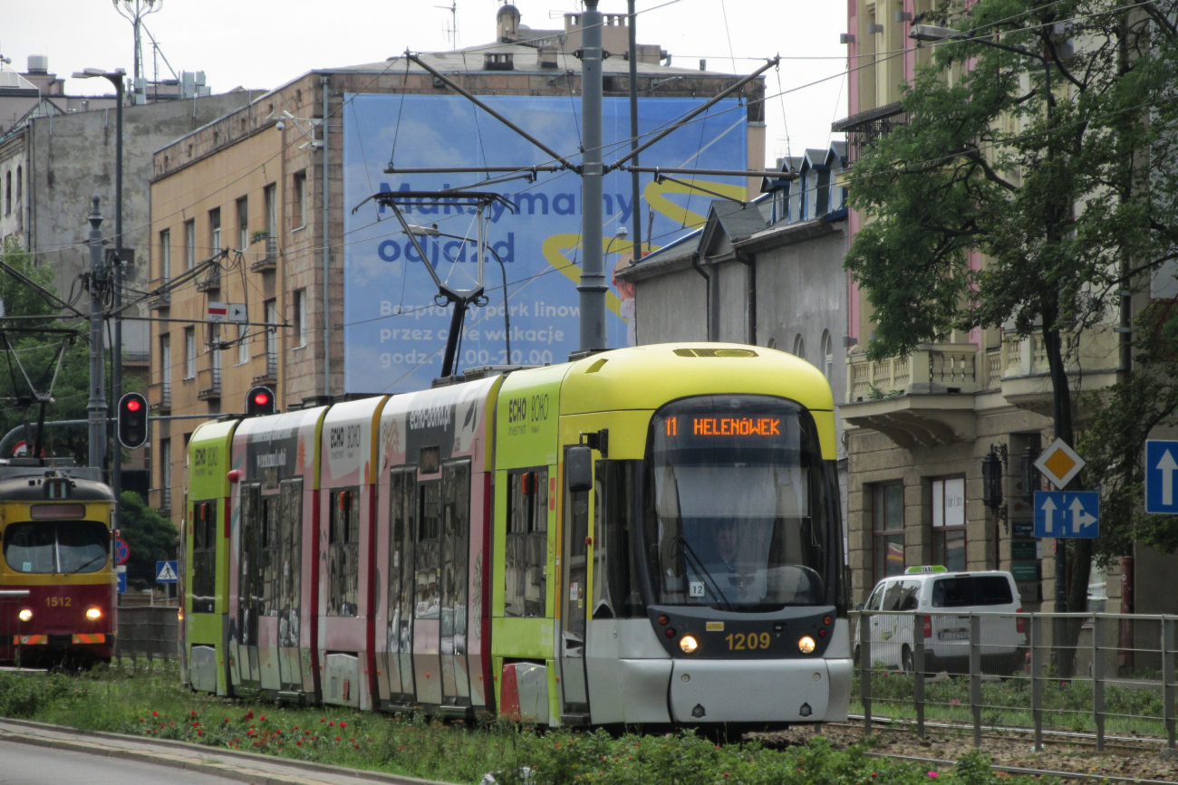 Лодзь, Bombardier Cityrunner № 1209