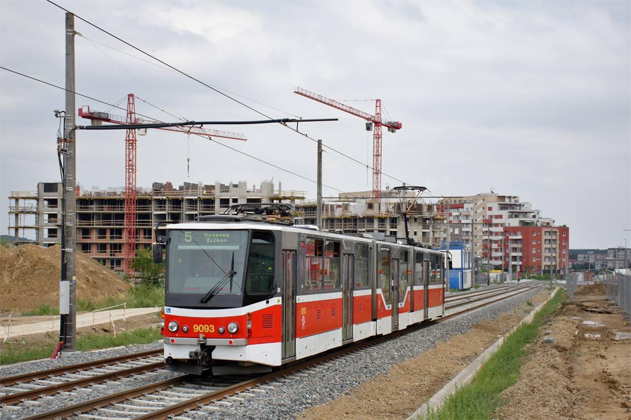 Prague, Tatra KT8D5R.N2P № 9093 Prague, Tatra KT8D5R.N2P № 9093