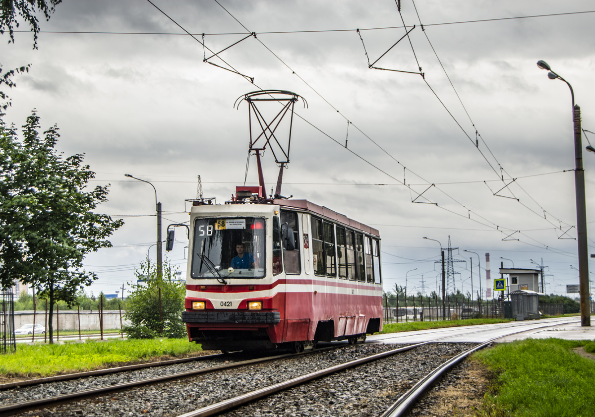 Санкт-Петербург, 71-134К (ЛМ-99К) № 0421