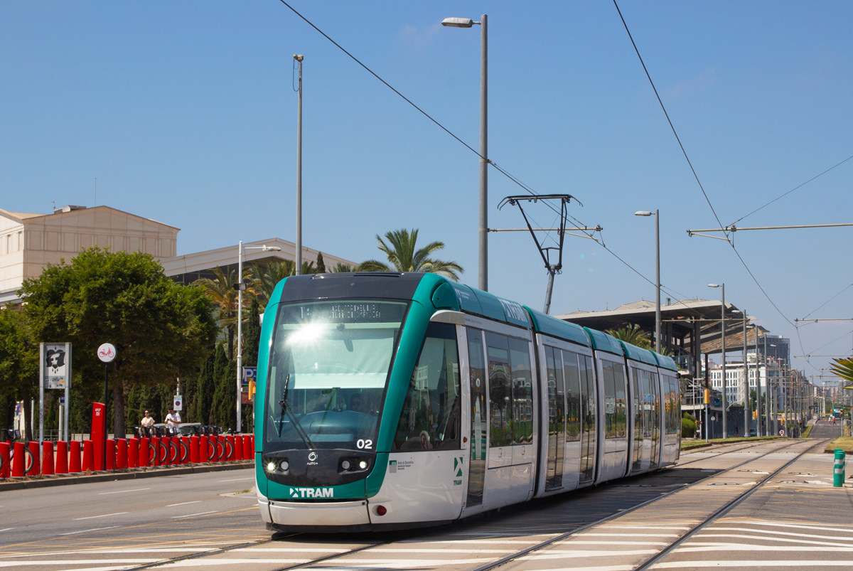 Барселона, Alstom Citadis 302 № 02
