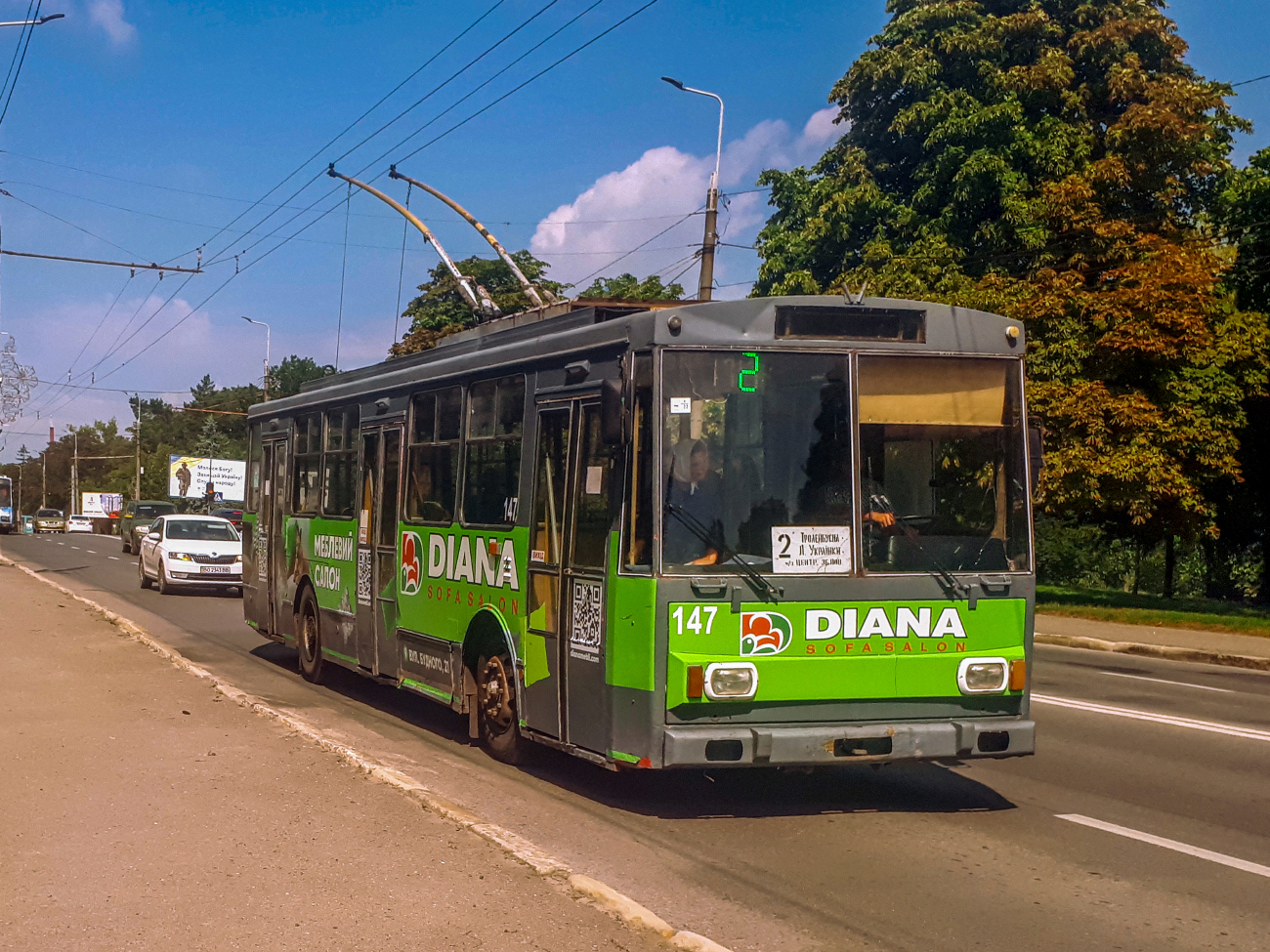 Тернополь, Škoda 14Tr11/6 № 147