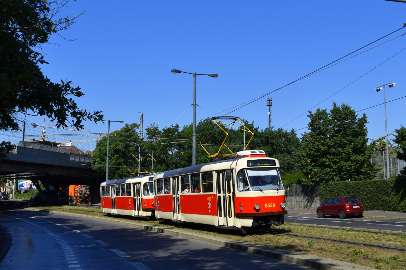 Прага, Tatra T3R.P № 8539