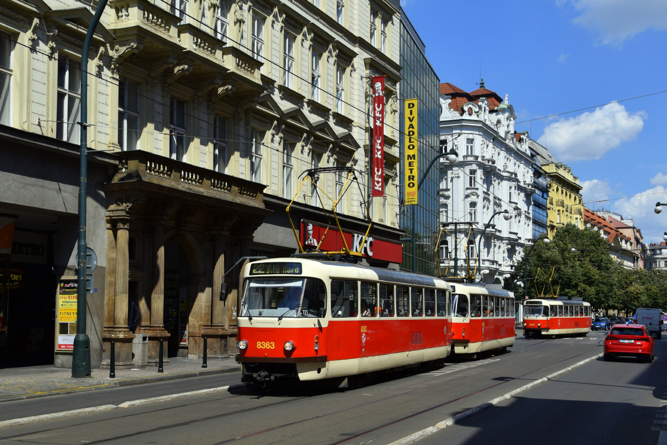 Praha, Tatra T3R.P č. 8363 Praha, Tatra T3R.P č. 8363