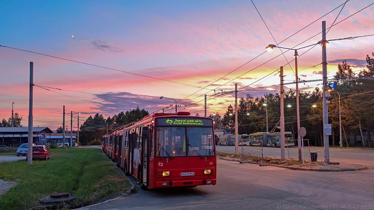 Ческе-Будеёвице, Škoda 15Tr13/7M № 49